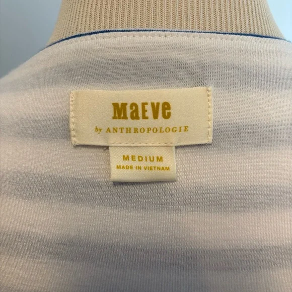 Anthropologie Kythira Striped Midi Dress - Picture 5 of 6